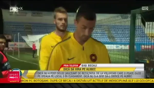 Alibec, EXCLUS DIN LOT! Becali: "Dica a zis ca pleaca da il impun!" Atacantul, amendat cu 75.000 de euro!