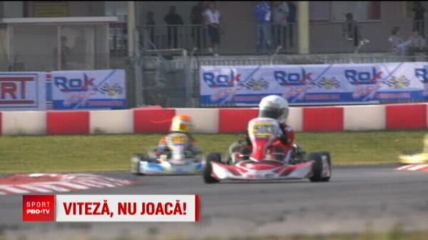 Opt pusti din Romania au luat lectii de karting de la Barichello si Ralf Schumacher in Italia. VIDEO