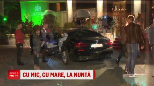 Tort cu 6 etaje la nunta lui Mutu! Imagini de la petrecerea anului in fotbal