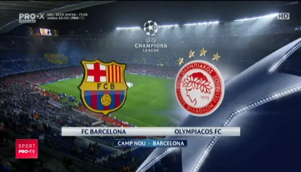 Barcelona 3-1 Olympiakos