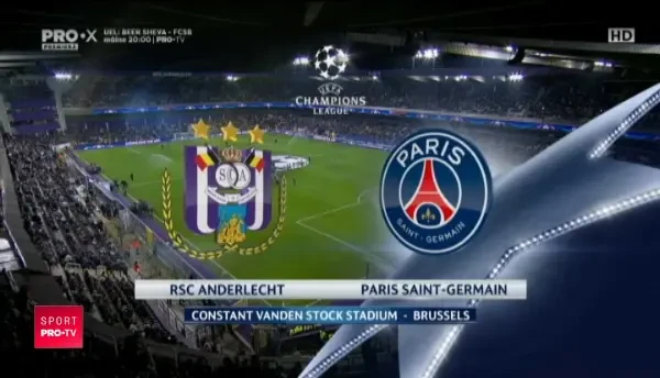 Anderlecht 0-4 PSG