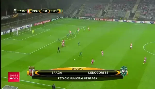 Moti, din nou erou pentru Ludogorets! Ce gol a dat cu Braga in Europa League. VIDEO