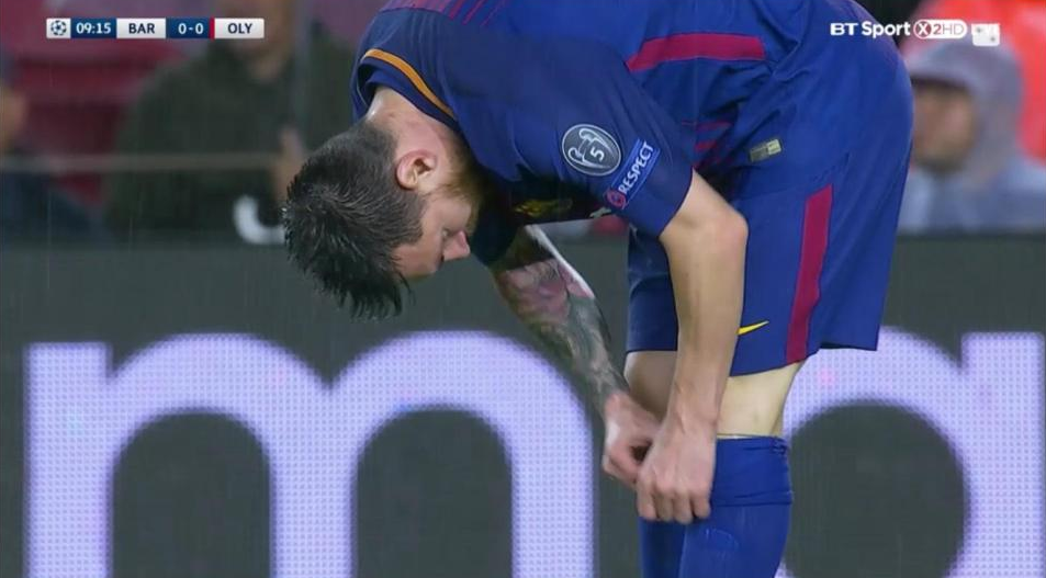 NU era glucoza, nici guma! Spaniolii au aflat ce pastila a luat, de fapt, Messi la meciul cu Olympiakos. Argentinianul nu a scapat de problemele cu stomacul