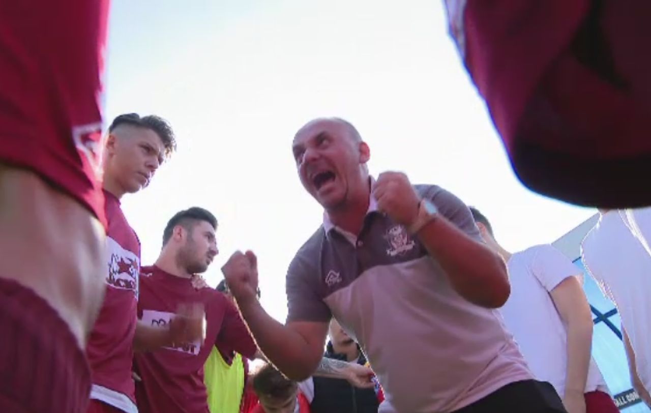 Tactica la Liga a 4-a! VIDEO CRIMINAL :)) Ce a URLAT antrenorul lui AFC Rapid in Ghencea, inainte de meciul cu Steaua! I-a speriat pe jucatori_1