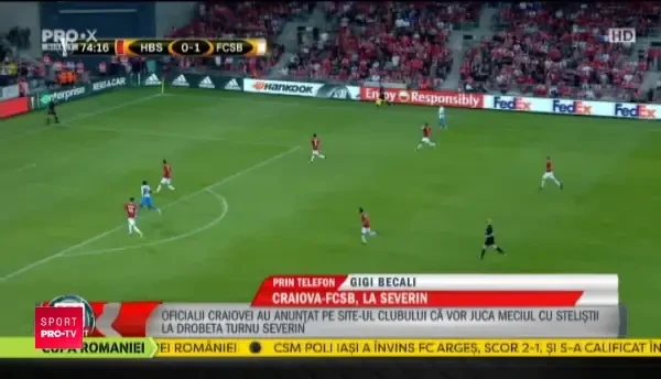 Sanatatea Cluj - Steaua, ProX, 20:30 | Cum comenteaza Becali decizia lui Dica de a folosi pustii de la echipa a doua