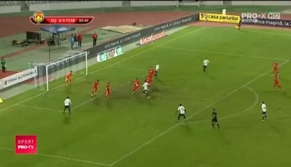 Golul marcat de Negru pentru Sanatatea Cluj