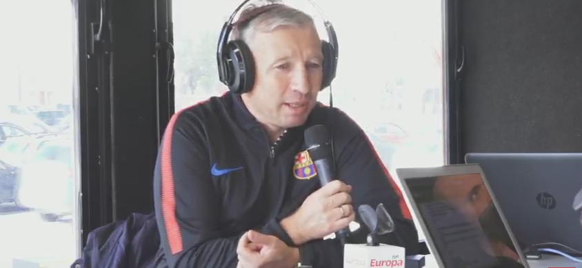 Aparitie de senzatie pentru Dan Petrescu la emisiunea Andreei Esca de la radio! Cum a venit imbracat. FOTO