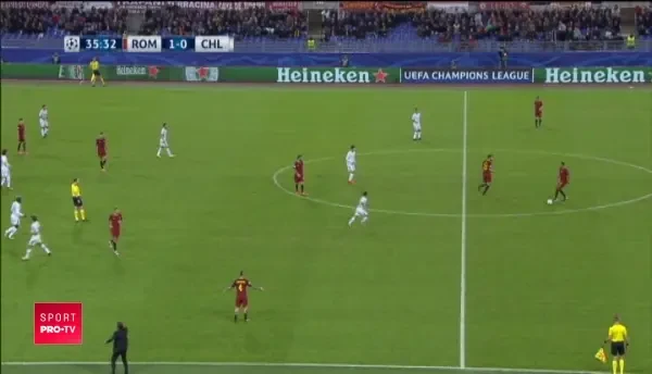 El Shaarawy face dubla in AS Roma - Chelsea | VIDEO