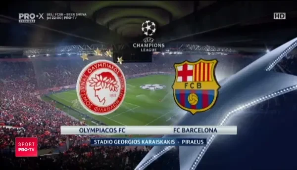 Olympiakos 0-0 Barcelona | REZUMAT VIDEO