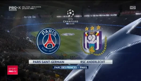 PSG 5-0 Anderlecht | REZUMAT VIDEO