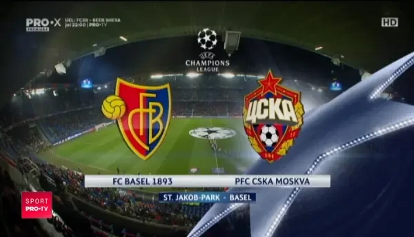FC Basel 1-2 CSKA Moscova | REZUMAT VIDEO