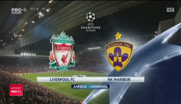 Liverpool 3-0 Maribor - rezumat