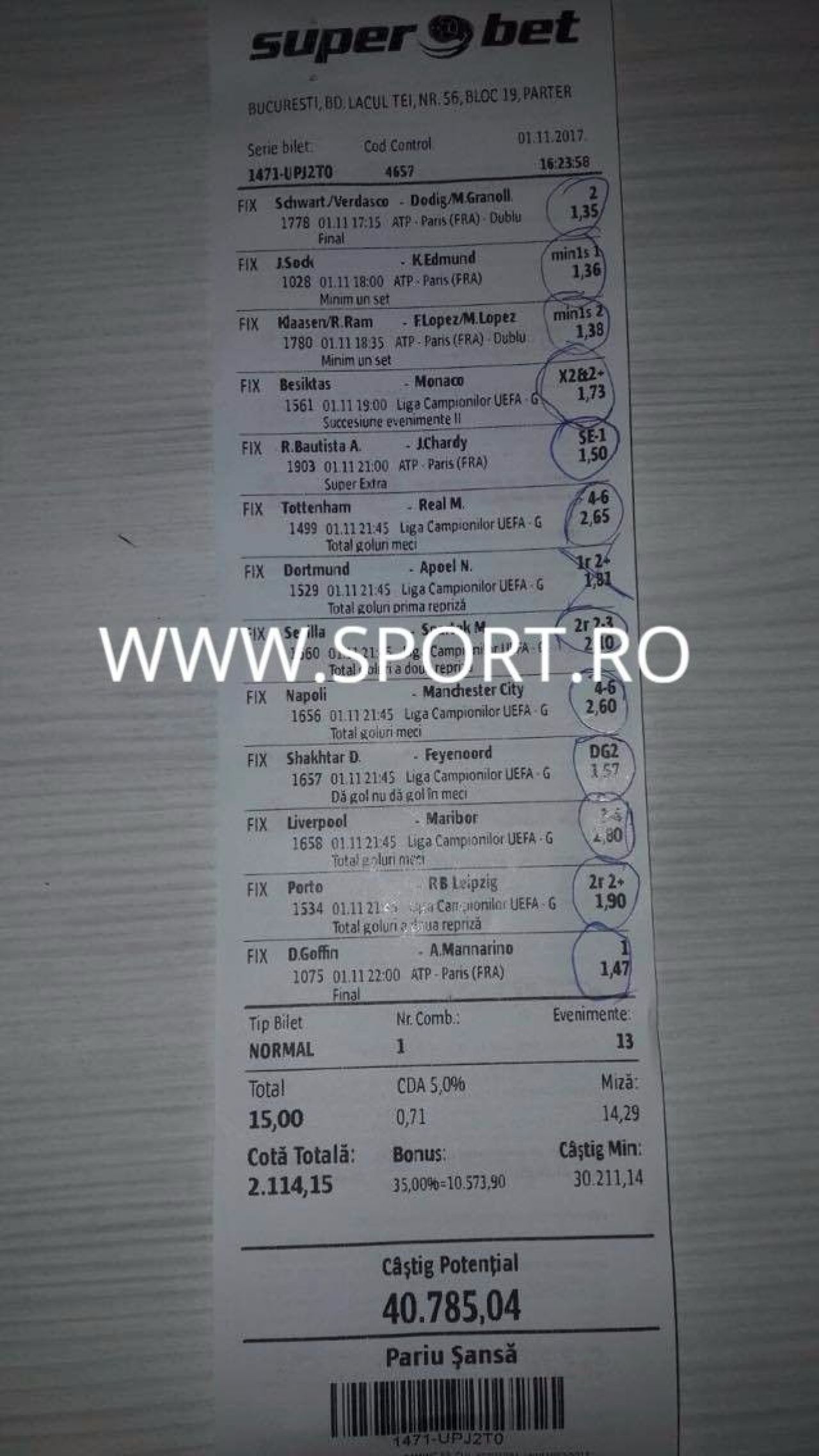 ULUITOR! Cum a ratat un roman 100.000 de euro pe meciurile disputate ieri: Borussia Dortmund i-a scos banii din buzunar_1
