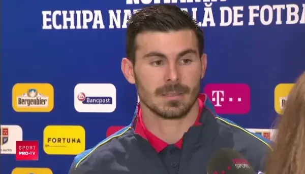 VIDEO | Nita, cu lacrimi in ochi dupa debutul la nationala: Moment unic in viata mea, voi inrama tricoul! Ce sfat a primit de la Lobont