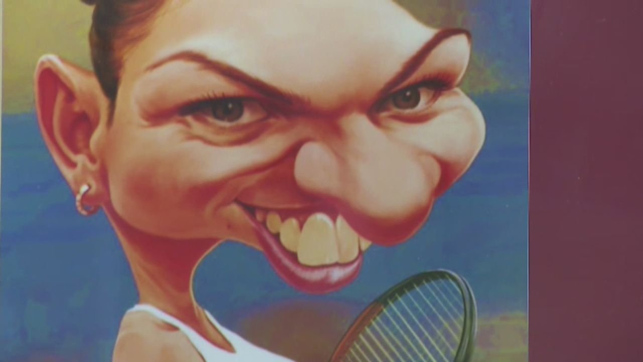 GALERIE FOTO! Expozitie de caricaturi cu Simona Halep la Bucuresti! 140 de artisti din toata lumea si-au trimis creatiile! Cele mai tari 10 imagini_1