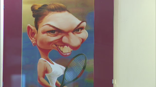 GALERIE FOTO! Expozitie de caricaturi cu Simona Halep la Bucuresti! 140 de artisti din toata lumea si-au trimis creatiile! Cele mai tari 10 imagini_2