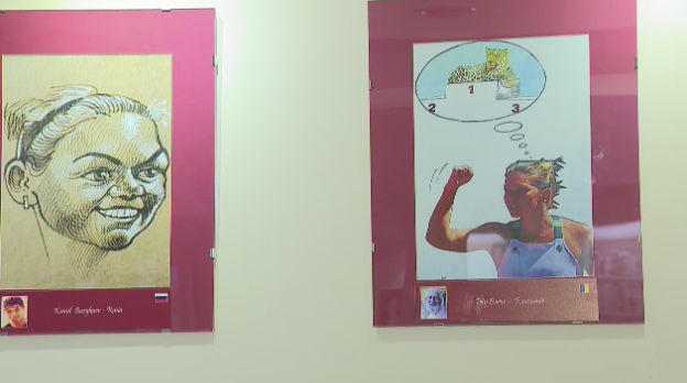 GALERIE FOTO! Expozitie de caricaturi cu Simona Halep la Bucuresti! 140 de artisti din toata lumea si-au trimis creatiile! Cele mai tari 10 imagini_3