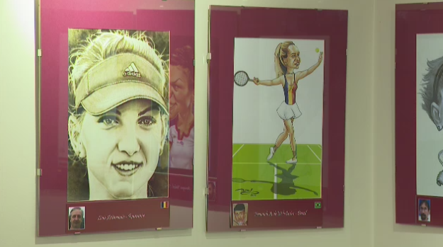 GALERIE FOTO! Expozitie de caricaturi cu Simona Halep la Bucuresti! 140 de artisti din toata lumea si-au trimis creatiile! Cele mai tari 10 imagini_10