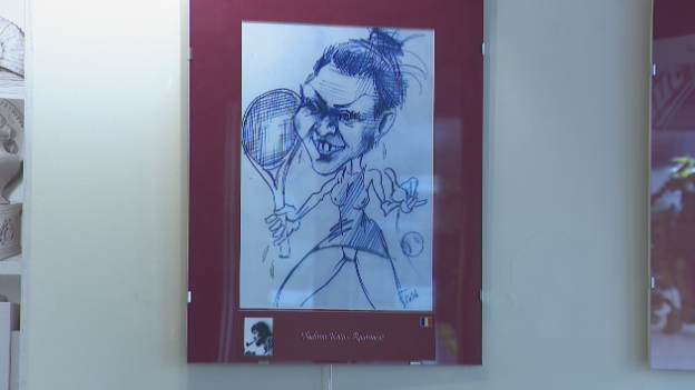 GALERIE FOTO! Expozitie de caricaturi cu Simona Halep la Bucuresti! 140 de artisti din toata lumea si-au trimis creatiile! Cele mai tari 10 imagini_11