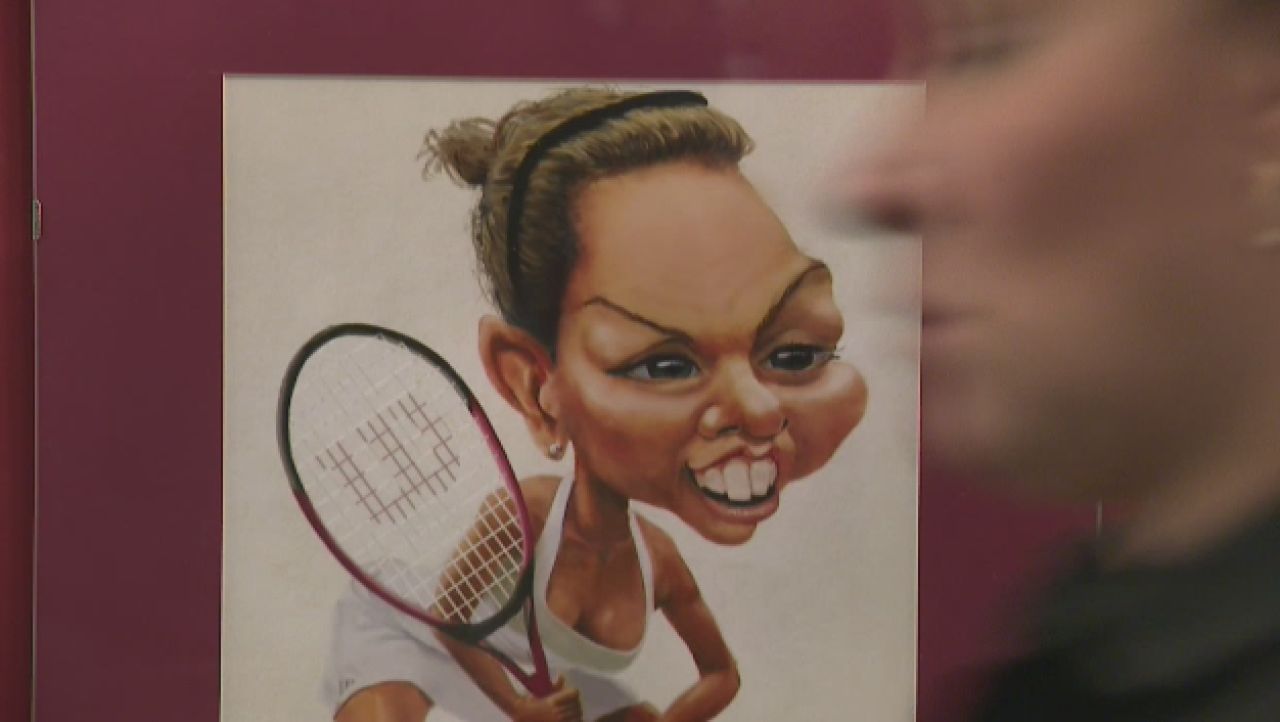 GALERIE FOTO! Expozitie de caricaturi cu Simona Halep la Bucuresti! 140 de artisti din toata lumea si-au trimis creatiile! Cele mai tari 10 imagini_12