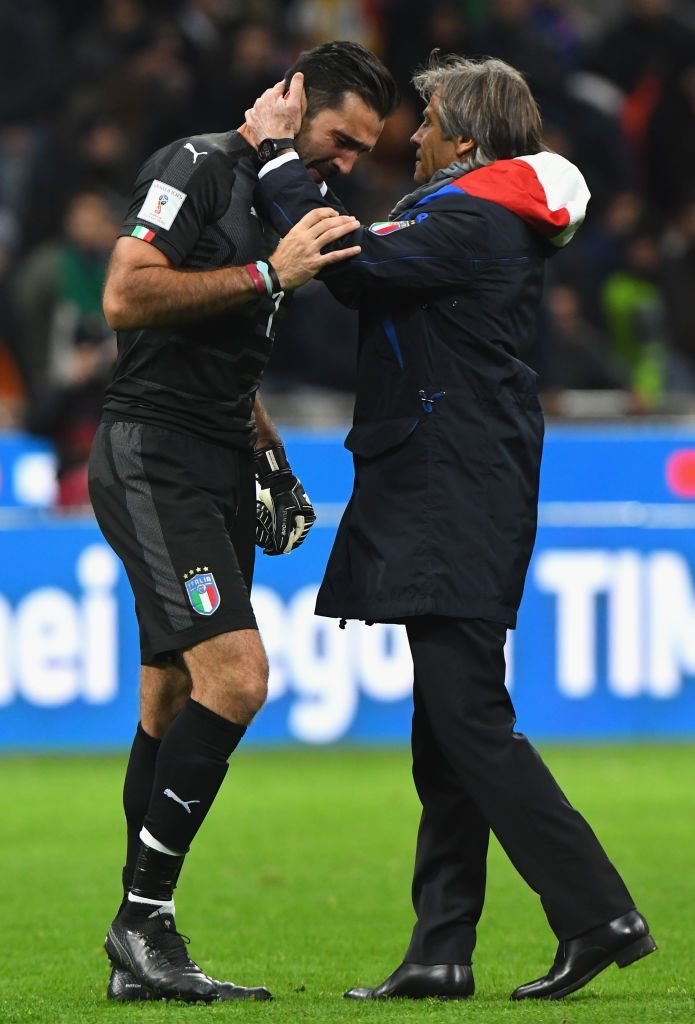 FOTO | Lacrimile unui campion! Buffon si-a anuntat retragerea in lacrimi: A fost ultimul meu meci la nationala!