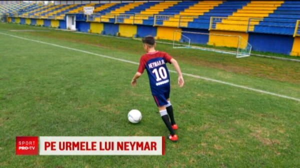 Am freza lui Neymar, inaltimea lui Messi! Sigur se alege ceva bun de mine! Cine este pustiul roman care va ajunge la Barca, dar vrea sa se transfere la PSG
