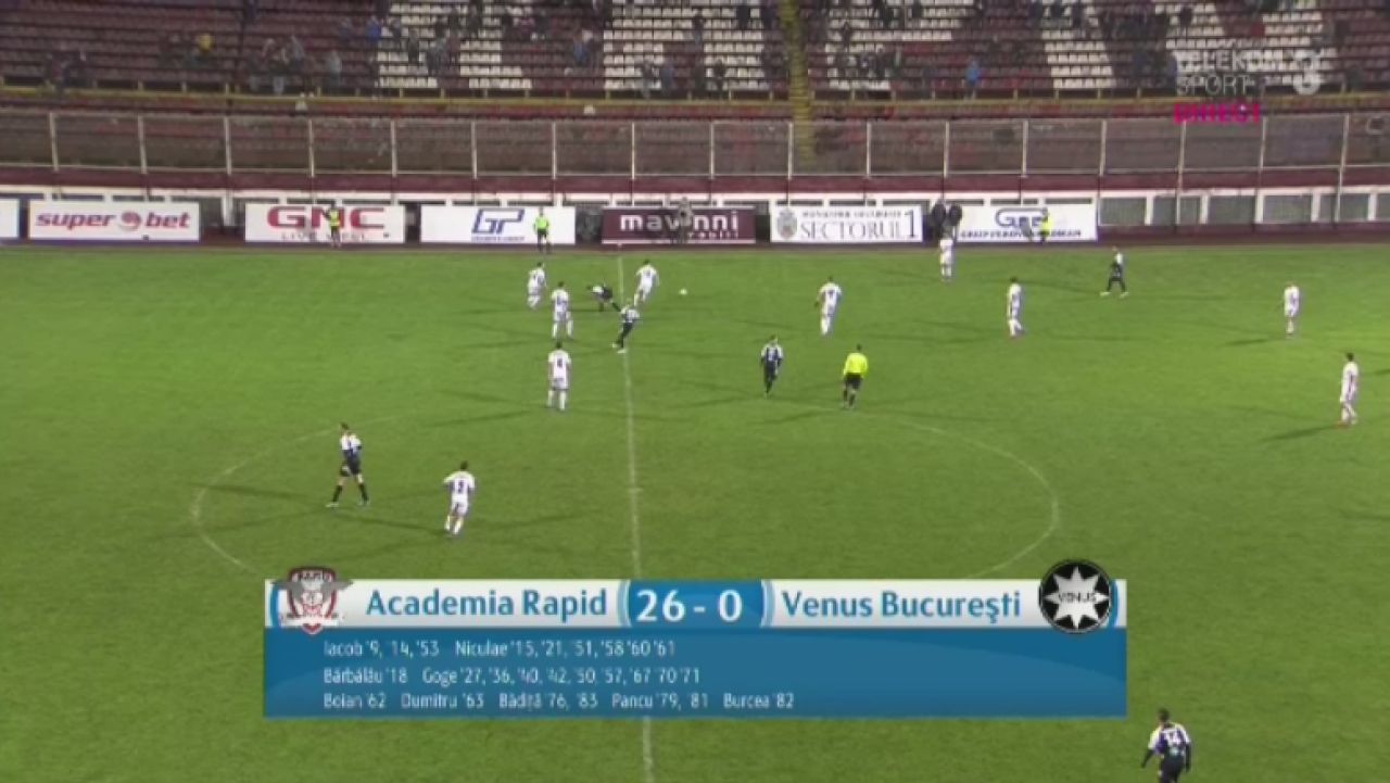 Rapid conducea cu 26-0 in minutul 84, apoi s-a intamplat un miracol :) Tot stadionul i-a aplaudat pe adversari_4