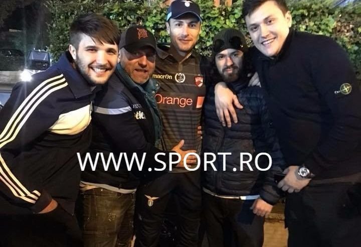 Fanii dinamovisti s-au dus si ei dupa Radu Stefan la Roma! Cum a reactionat fundasul cand s-a intalnit cu ei: FOTO_2