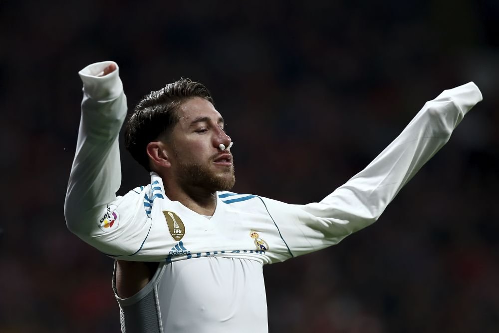 Cum arata Sergio Ramos dupa ce s-a ales cu fractura de piramida nazala la derbyul cu Atletico: FOTO_3