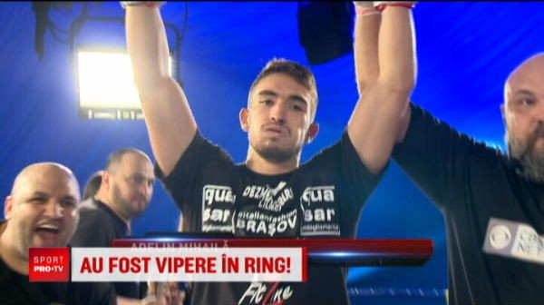 Adelin Shaolin a reusit victoria carierei in gala de la Titu! Si-a trimis adversarul in lumea viselor! VIDEO