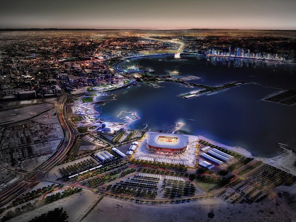 FOTO FABULOS! Imagini incredibile din Qatar! Stadioane de pe alta planeta vor gazdui Mondialul din 2022