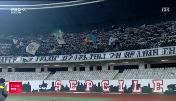 Atmosfera senzationala in peluza lui U Cluj!