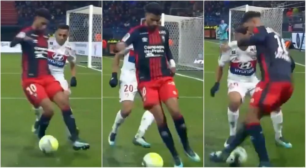 Ronaldinho reincarnat! Dribling monumental reusit de un jucator din Ligue 1! Cum si-a ridiculizat adversarul