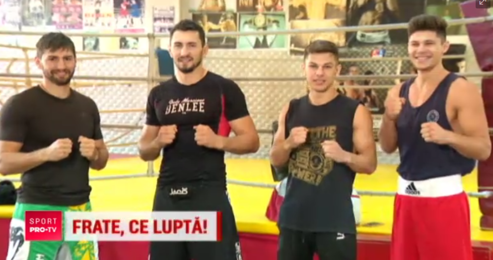 Asta seara boxam in familie! Doua perechi de frati de la Dinamo lupta pentru centuri si medalii. Regula sfanta: Nu ne batem intre noi