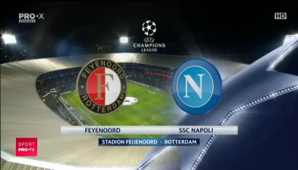 Feyenoord 2-1 Napoli | REZUMAT VIDEO
