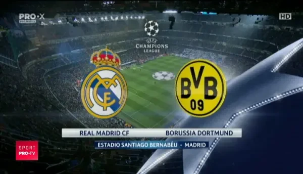 Real Madrid 3-2 Borussia Dortmund | REZUMAT VIDEO