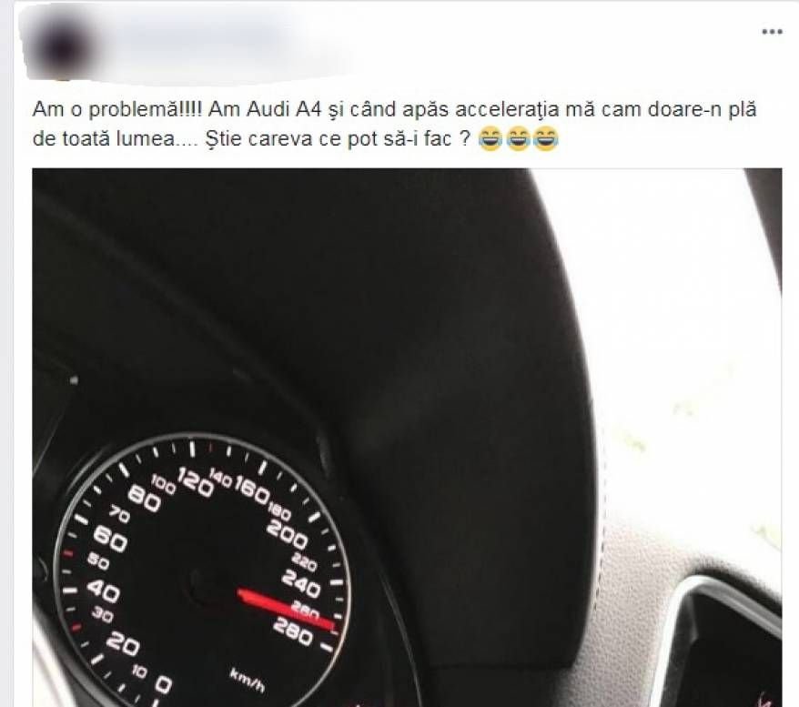 S-a filmat cand gonea cu 270 KM/H in Constanta: 