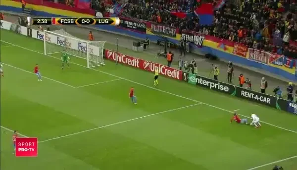 Steaua 1-2 Lugano. REZUMAT