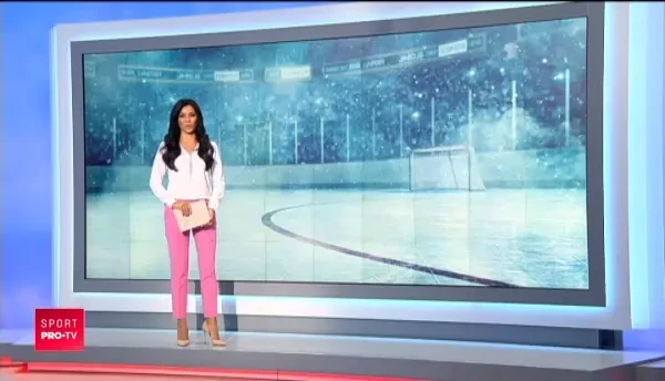 Primul meci pentru echipa de hochei a Simonei Halep: "Ma descurc destul de bine pe patine!" VIDEO