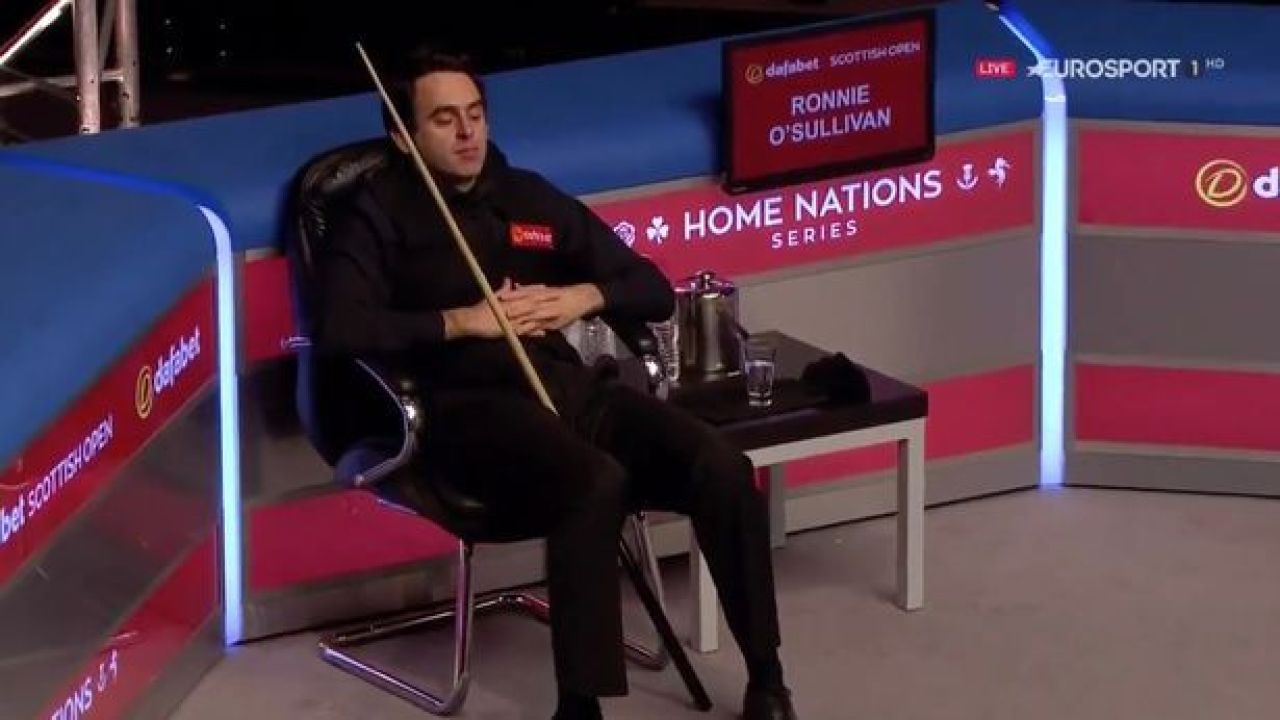 FABULOS! Ronnie O'Sullivan a ADORMIT in timpul unui meci! Cu ce scor s-a terminat partida dupa ce s-a trezit. FOTO_1