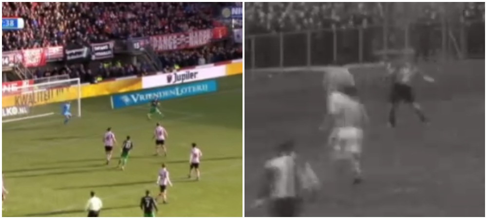 Poveste pentru legenda fotbalului! Un fotbalist de la Feyenoord a marcat la debut la fel ca strabunicul sau: VIDEO