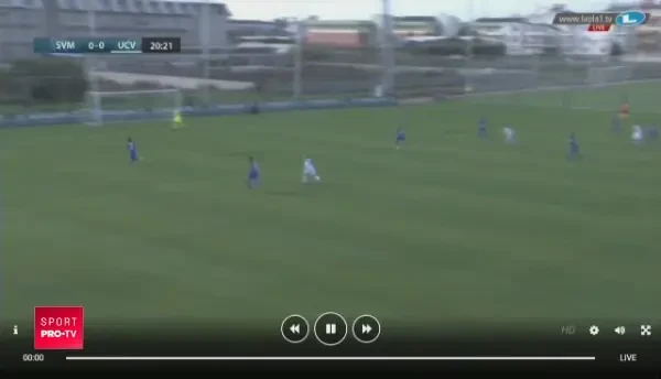 Craiova, invinsa de o echipa de liga a treia in primul amical al iernii. Consolarea oltenilor: Mitrita a marcat cel mai frumos gol al partidei: VIDEO