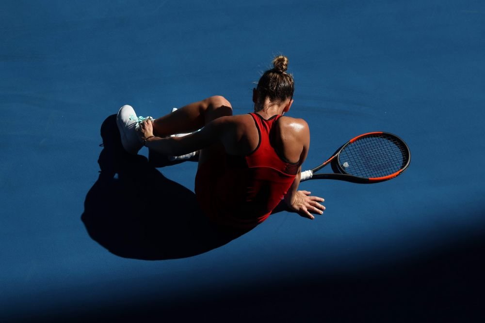 Anuntul facut de Simona Halep despre accidentare: Am pus gheata, o sa merg la doctor pentru tratament! De ce se teme mai tare