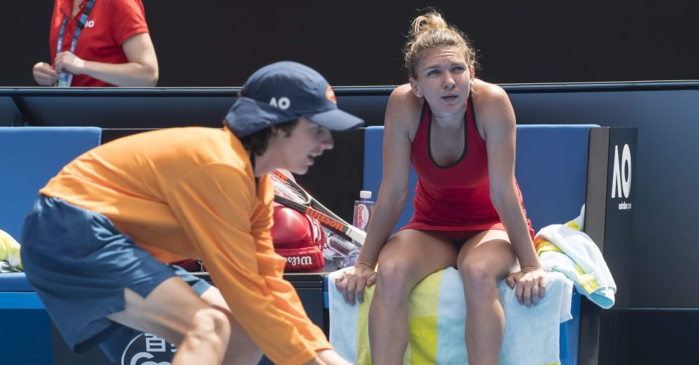 Anuntul facut de Simona Halep: Accidentarea s-a AGRAVAT! Verdicul medicilor dupa meciul maraton cu Davis