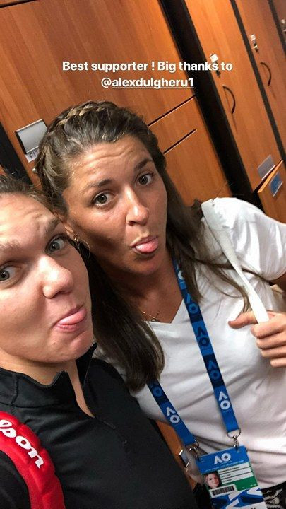 Cel mai bun suporter al meu! Cine a venit s-o urmareasca pe Simona Halep la Australian Open! A pus imediat poza pe net!