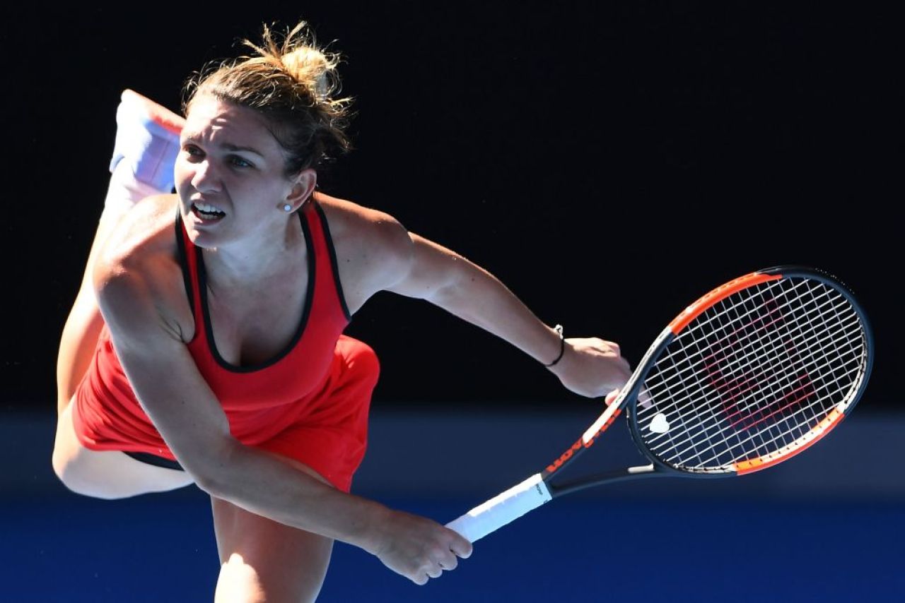 SIMONA HALEP, SEMIFINALE LA AUSTRALIAN OPEN //