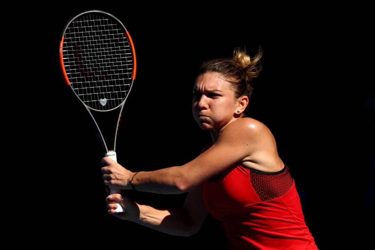 SIMONA HALEP, SEMIFINALE LA AUSTRALIAN OPEN //