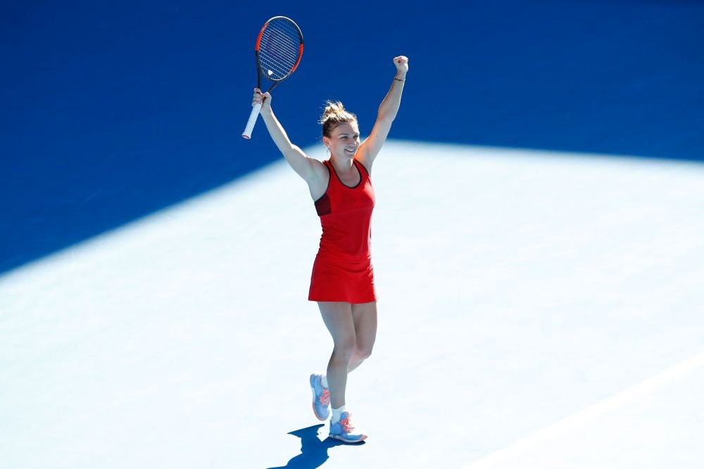 SIMONA HALEP, SEMIFINALE LA AUSTRALIAN OPEN // 