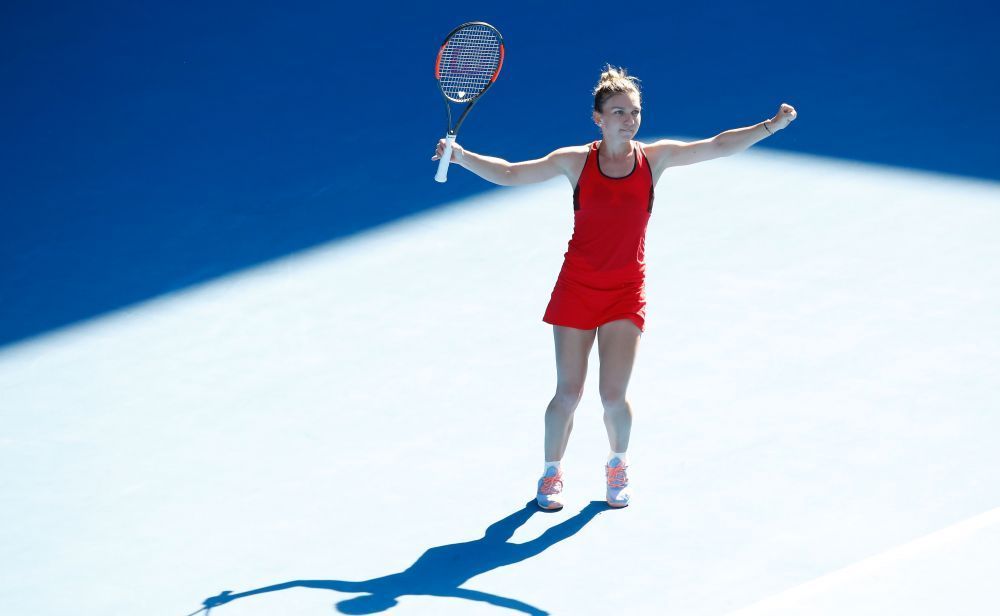 SIMONA HALEP, SEMIFINALE LA AUSTRALIAN OPEN //