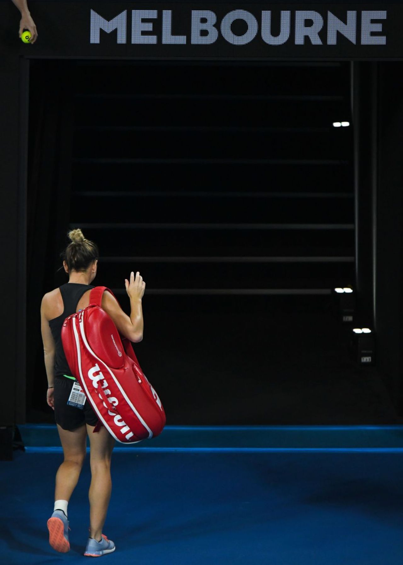 AUSTRALIAN OPEN // Imagini de ULTIMA ORA de la Melbourne! Ce a facut Simona cu o zi inainte de marea finala:
